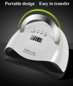 Professionele 180W LED Nageldroger Lamp - Gel Nagel Droger - 180W De Sterkste Nagellamp Op De Markt - Geschikt Voor Elke Nagel, Sneller Droger Voor Gel Polish Nail Apparatuur Automatische Sensor Nail Art Gereedschap Voor Vingernagel En Teennagel -Poeder - Foundation Winkel 1017x1200 4