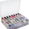 Nagellak Organizer - Koffer Met Vakverdeling - Ruimte Voor 48 Verschillende Nagellakpotjes - 35 X 30 Cm - Kunststof - Naaigarenopbergkoffer -Poeder - Foundation Winkel 1027x1200 4