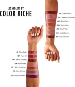 L’Oréal Paris Lippenstift Color Riche Satin - 142 Bonjour Bastille Paars -Poeder - Foundation Winkel 1038x1200 1