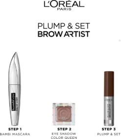 L'Oréal Brow Artist Plump & Set Wenkbrauwgel - 101 Blonde -Poeder - Foundation Winkel 1041x1200 9