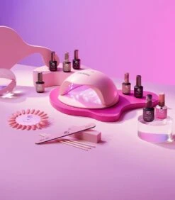 Pink Gellac - Starterset Premium Uncovered Met 4 Kleuren En LED Lamp + Manicure Set 14 Pink Gellac - Starterset Premium Uncovered Met 4 Kleuren En LED Lamp + Manicure Set -Poeder - Foundation Winkel 1050x1200 39