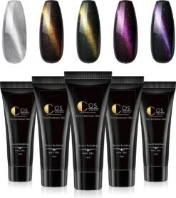Polygel- 5+1 KLEUREN SET- Polygel Kit- Polygel Nagels- Polygel Kleuren