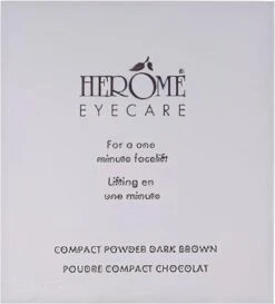 Herome Eye Care Wenkbrauw Poeder Donkerbruin - Compact Brow Powder Dark Brown - Waterproof Verrijkt Met Panthenol - Volumineuze Wenkbrauwen -Poeder - Foundation Winkel 1085x1200 2