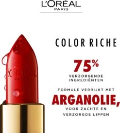 L’Oréal Paris Make-Up Designer Color Riche Satin Lipstick - 231 Sepia Silk - Nude - Verzorgende Lippenstift Met Arganolie Voor Een Comfortabel Gevoel - 4,54 Gr 20 L’Oréal Paris Make-Up Designer Color Riche Satin Lipstick - 231 Sepia Silk - Nude - Verzorgende Lippenstift Met Arganolie Voor Een Comfortabel Gevoel - 4,54 Gr -Poeder - Foundation Winkel 1085x1200