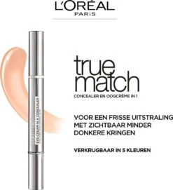 L’Oréal Paris True Match Touche Magique Concealer - 4-7D Golden Sable -Poeder - Foundation Winkel 1093x1200