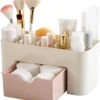 Make-Up Organizer Met Lade – Roze – Geschikt Voor Kwasten, Make-Up Producten & Wattenschijfjes -Poeder - Foundation Winkel 1099x1200 2