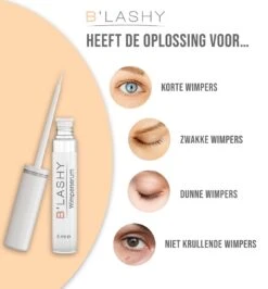 B’LASHY® Wimperserum - Wimper Groeimiddel - Wimper Serum Voor Sterke, Lange En Volle Wimpers - 5 Ml -Poeder - Foundation Winkel 1115x1200 2