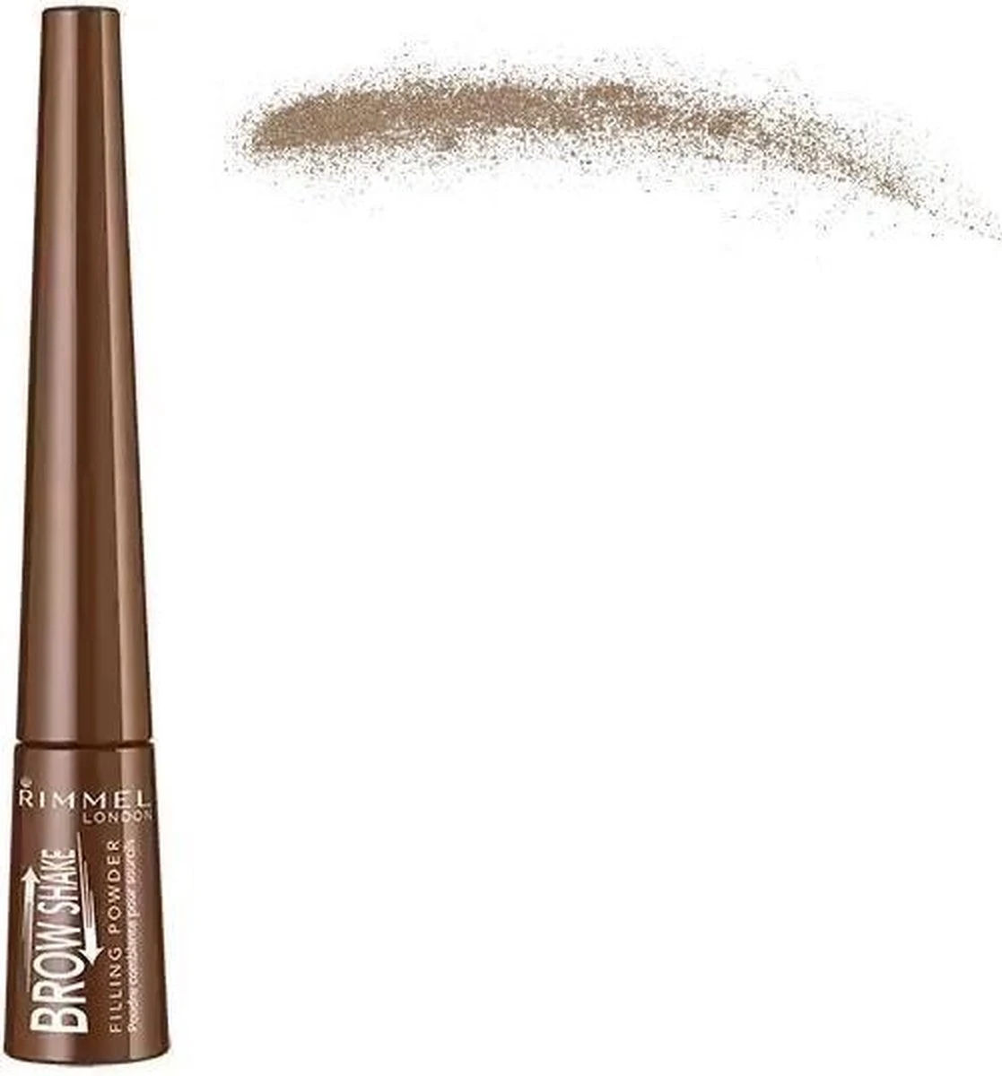 Rimmel London Brow This Way Wenkbrauwpoeder - 002 Bruin 10 Rimmel London Brow This Way Wenkbrauwpoeder - 002 Bruin - Afbeelding 8