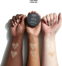 NYX Professional Makeup Mineral Finishing Powder Gezichtspoeder - Light/Medium MFP01 -Poeder - Foundation Winkel 1121x1200