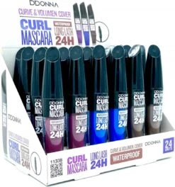 D'Donna - Curl Mascara - Bruin - Waterproof - 1 Flesje Met 8 Gram Inhoud -Poeder - Foundation Winkel 1123x1200 2