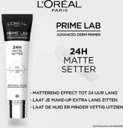 L'Oréal Paris - Prime Lab - Mat Setter - Primer - Matte Primer - 30 Ml -Poeder - Foundation Winkel 1149x1200 1