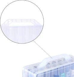 Nagellak Organizer - Koffer Met Vakverdeling - Ruimte Voor 48 Verschillende Nagellakpotjes - 35 X 30 Cm - Kunststof - Naaigarenopbergkoffer 13 Nagellak Organizer - Koffer Met Vakverdeling - Ruimte Voor 48 Verschillende Nagellakpotjes - 35 X 30 Cm - Kunststof - Naaigarenopbergkoffer -Poeder - Foundation Winkel 1149x1200 5