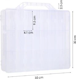 Nagellak Organizer - Koffer Met Vakverdeling - Ruimte Voor 48 Verschillende Nagellakpotjes - 35 X 30 Cm - Kunststof - Naaigarenopbergkoffer 11 Nagellak Organizer - Koffer Met Vakverdeling - Ruimte Voor 48 Verschillende Nagellakpotjes - 35 X 30 Cm - Kunststof - Naaigarenopbergkoffer -Poeder - Foundation Winkel 1155x1200 4