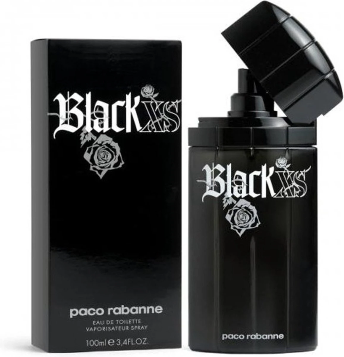 Paco Rabanne Black XS 100 Ml - Eau De Toilette - Herenparfum 4 Paco Rabanne Black XS 100 Ml - Eau De Toilette - Herenparfum - Afbeelding 2