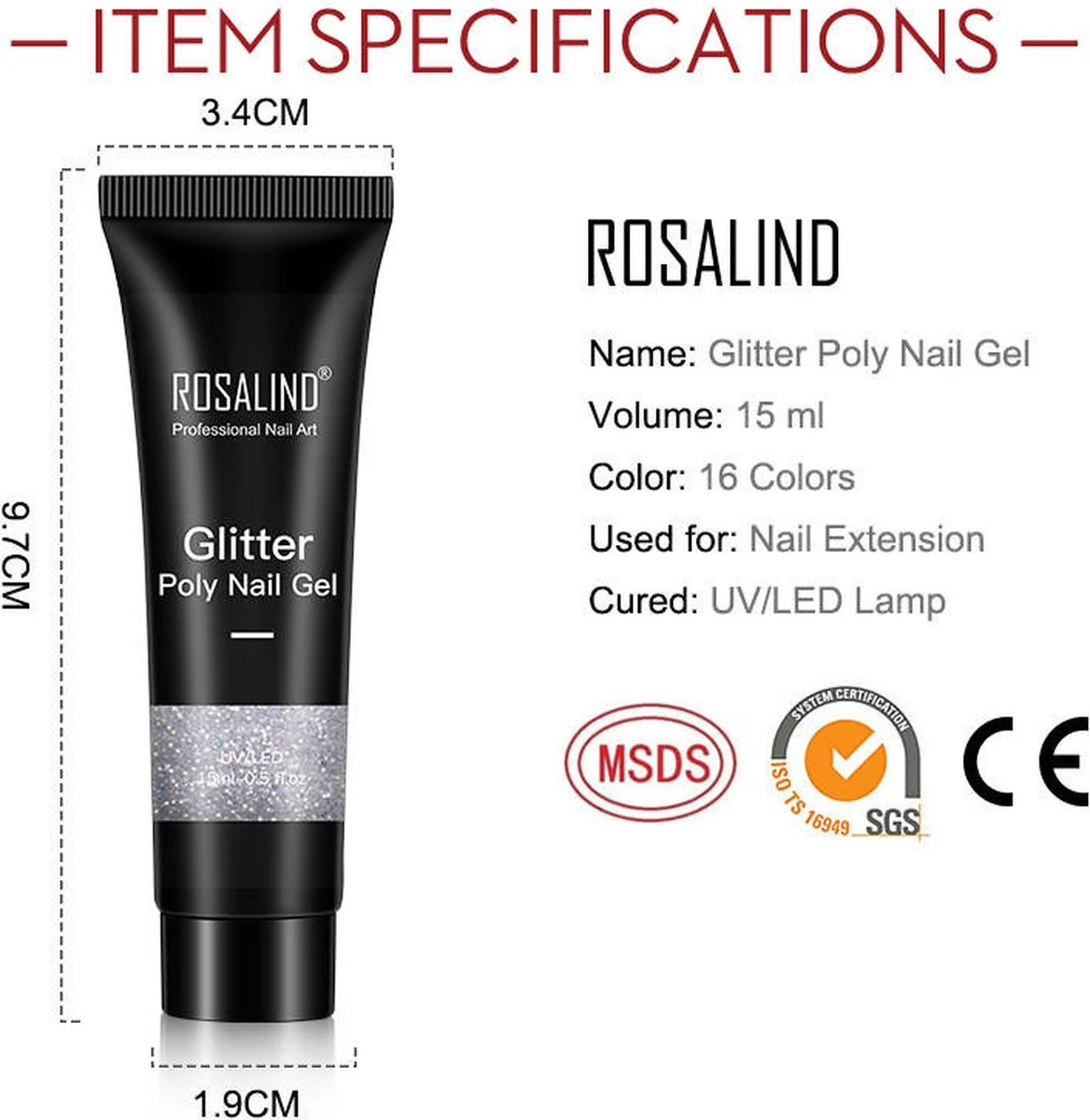 Polygel- Polygel Kit- Polygel Nagels- Polygel Kleuren- 15ML - Polygel Set- 3 Kleuren Polygel - Gel Solution - Nale File 2 - Nail Brush 1 - 12 PCS Tips 1 - Decoration - Nagellamp - Base Gel - Top Coat 1 12 Polygel- Polygel Kit- Polygel Nagels- Polygel Kleuren- 15ML - Polygel Set- 3 Kleuren Polygel - Gel Solution - Nale File 2 - Nail Brush 1 - 12 PCS Tips 1 - Decoration - Nagellamp - Base Gel - Top Coat 1 - Afbeelding 10