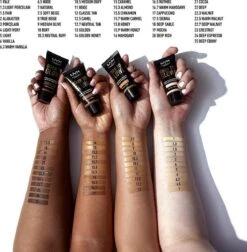 NYX Professional Makeup - Born To Glow Naturally Radiant Foundation - Natural -Poeder - Foundation Winkel 1174x1200
