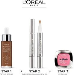 L'Oréal Paris True Match Tinted Serum FOundation - 7-8 Tan Deep - 30ml 19 L'Oréal Paris True Match Tinted Serum FOundation - 7-8 Tan Deep - 30ml -Poeder - Foundation Winkel 1183x1200