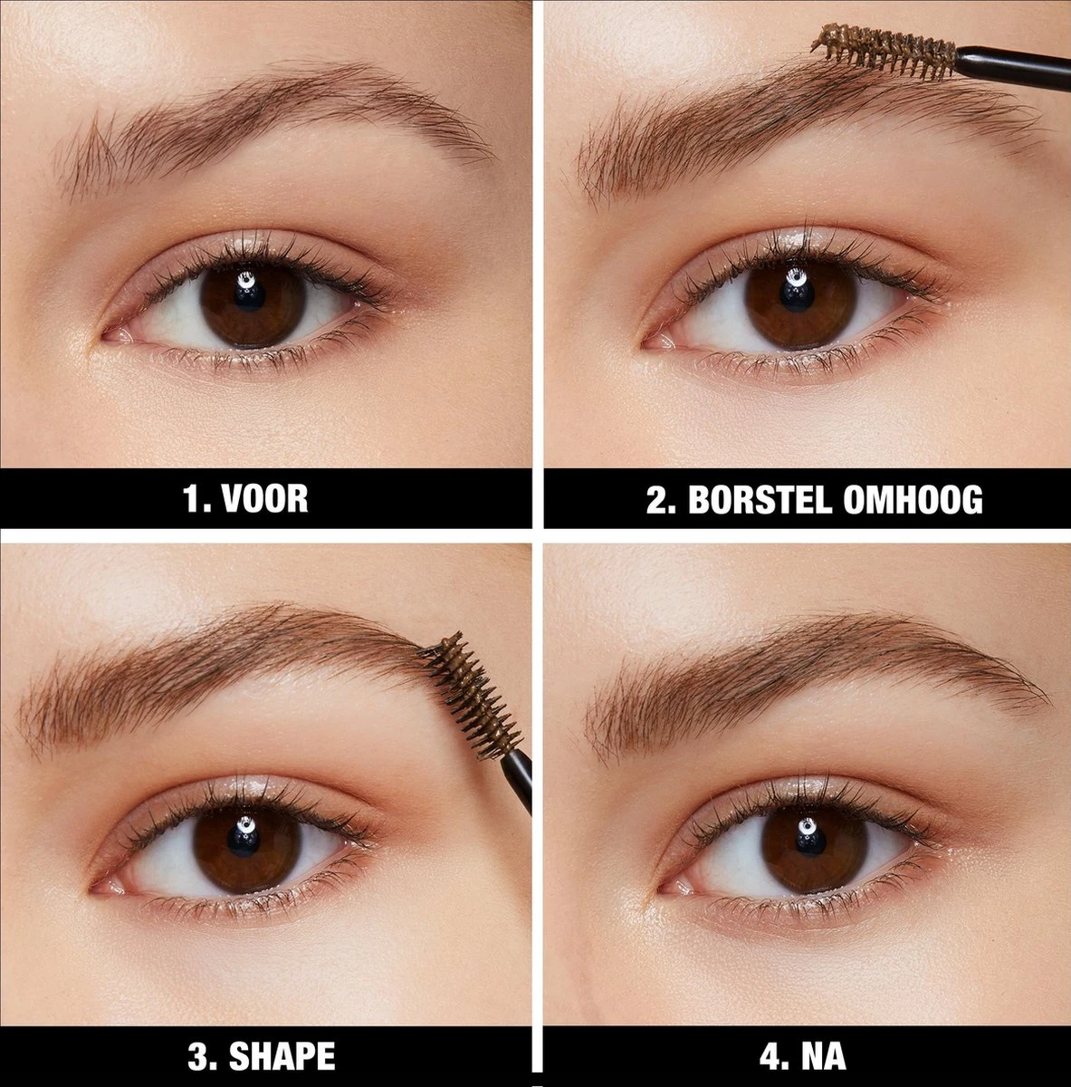Maybelline Brow Fast Sculpt - 06 Deep Brown - Wenkbrauwgel 8 Maybelline Brow Fast Sculpt - 06 Deep Brown - Wenkbrauwgel - Afbeelding 6