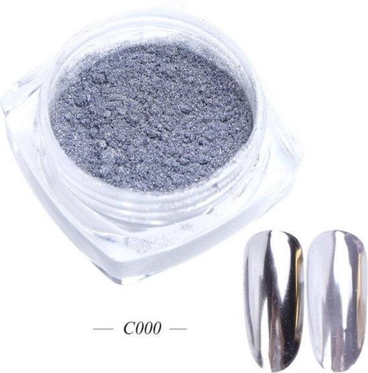 GUAPÀ - Nail Art Penselen Spons Set Met Holografische Glitter Poeder Set Voor Het Maken Van Prachtige Nail Art Effecten Op Je Nagels - 6 Delige Nail Art Set 8 GUAPÀ - Nail Art Penselen Spons Set Met Holografische Glitter Poeder Set Voor Het Maken Van Prachtige Nail Art Effecten Op Je Nagels - 6 Delige Nail Art Set - Afbeelding 6