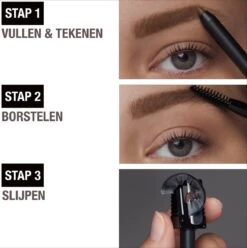 Maybelline Tattoo Brow 36H Wenkbrauwpotlood - 05 Medium Brown 20 Maybelline Tattoo Brow 36H Wenkbrauwpotlood - 05 Medium Brown -Poeder - Foundation Winkel 1197x1200 18