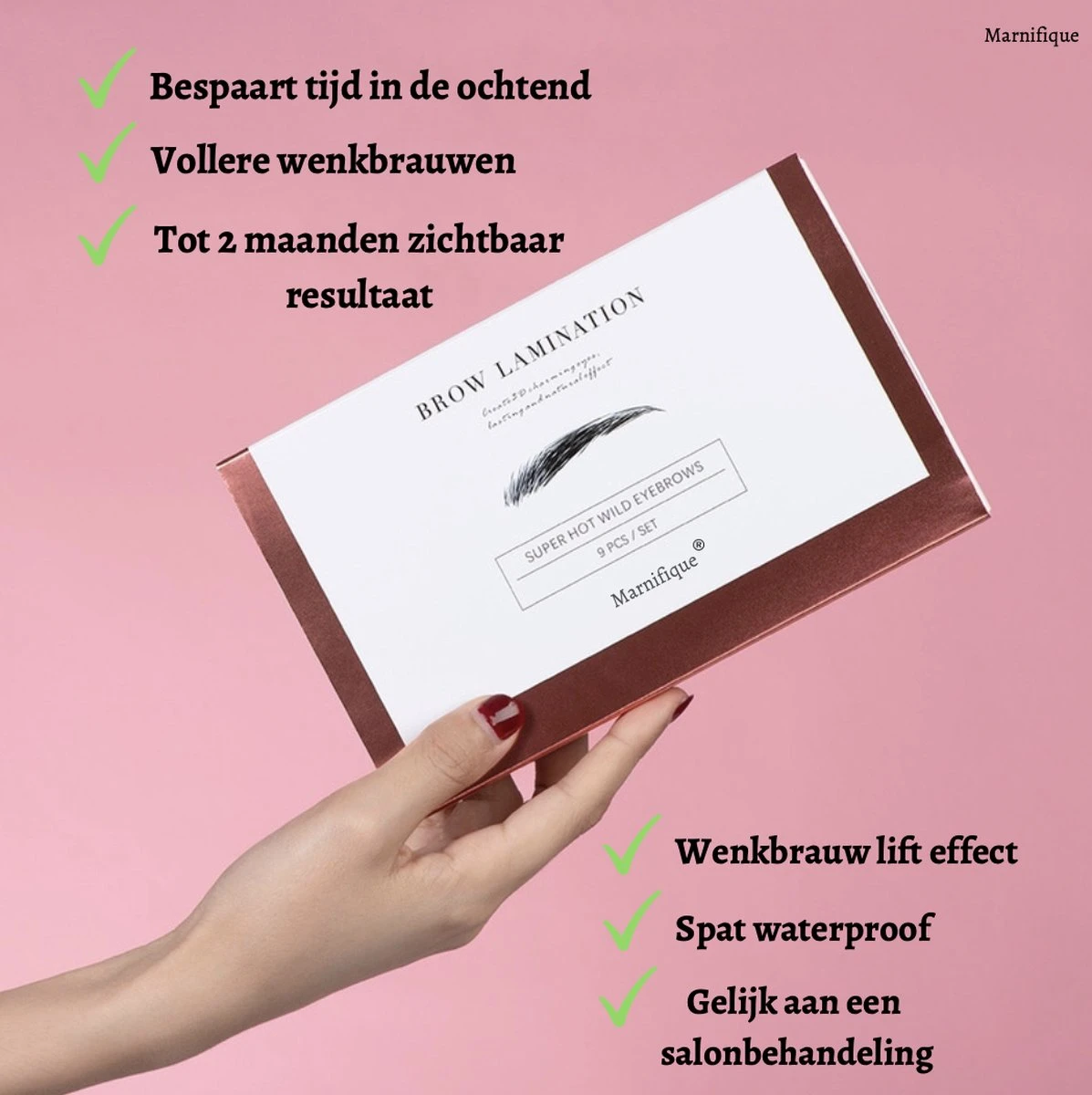 Marnifique® Professional Brow Lamination Kit - Starterkit - Eyebrow Lamination - Wenkbrauwgel - Wenkbrauw Borstel - Wenkbrauw Lift - Brow Soap - Brow Bar 5 Marnifique® Professional Brow Lamination Kit - Starterkit - Eyebrow Lamination - Wenkbrauwgel - Wenkbrauw Borstel - Wenkbrauw Lift - Brow Soap - Brow Bar - Afbeelding 3