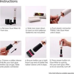 Lashes & More - GLUE SHAKER - Lijmschudder - Inkt Mixen - GLUE MIXER - Voor Het Goed Mengen Van Wimperlijm Nagellak Pigment Of Tattoo Inkt - Met Ventilator 15 Lashes & More - GLUE SHAKER - Lijmschudder - Inkt Mixen - GLUE MIXER - Voor Het Goed Mengen Van Wimperlijm Nagellak Pigment Of Tattoo Inkt - Met Ventilator -Poeder - Foundation Winkel 1198x1200 22