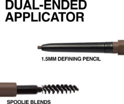 Maybelline Brow Ultra Slim - 05 Deep Brown - Bruin Wenkbrauwpotlood 25 Maybelline Brow Ultra Slim - 05 Deep Brown - Bruin Wenkbrauwpotlood -Poeder - Foundation Winkel 1200x1000 4