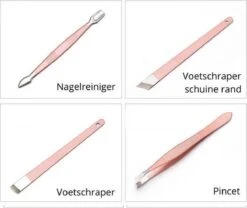 Professionele 16-in-1 Manicure / Pedicure Set In Rose Gold In Luxe Opbergdoosje | Nagelgarnituur 16 Stuks Roségoud / Goud | Nagelknipper Nageltang Ingegroeide Teennagel Manicureset Pedicureset | Nagelschaar Nagelschaartje Nageltang Nagelknipper -Poeder - Foundation Winkel 1200x1011 3