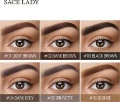 Sace Lady Tattoo Brow Peel-Off Gel - Brow Gel - Wenkbrauw Gel Mascara – Black Brown #03 – Assortiment ‘Het Gemak’ -Poeder - Foundation Winkel 1200x1019 1