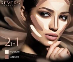 REVERS® Pro Contour DUO Stick #02 Medium -Poeder - Foundation Winkel 1200x1021