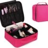 Make-up Koffer - Cosmetica Koffer - Visagie Opbergtas - Beauty Organizer Met Verstelbare Vakken - Roze -Poeder - Foundation Winkel 1200x1024 2