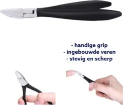 Medies - Professionele Zware Nageltang Voor Teennagels | Nagelknipper Teennagels | Ingegroeide Teennagel | Kalknagel | Harde Teennagels | Nagelschaar | Pedicure - Ingebouwde Veren -Poeder - Foundation Winkel 1200x1025 1
