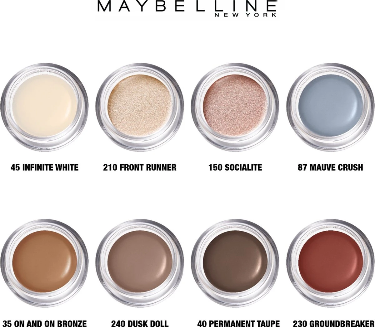 Maybelline Eye Studio Color Tattoo 24H Cream Oogschaduw - 230 Groundbreaker - Roestbruin 6 Maybelline Eye Studio Color Tattoo 24H Cream Oogschaduw - 230 Groundbreaker - Roestbruin - Afbeelding 4