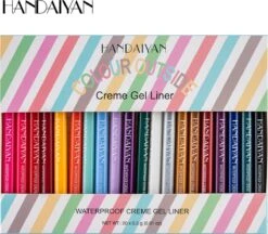 HANDAIYAN Sneldrogend Waterdicht En Niet Gemakkelijk Uit Te Vegen Kleur Eyeliner 20 Kleuren -Poeder - Foundation Winkel 1200x1049 2