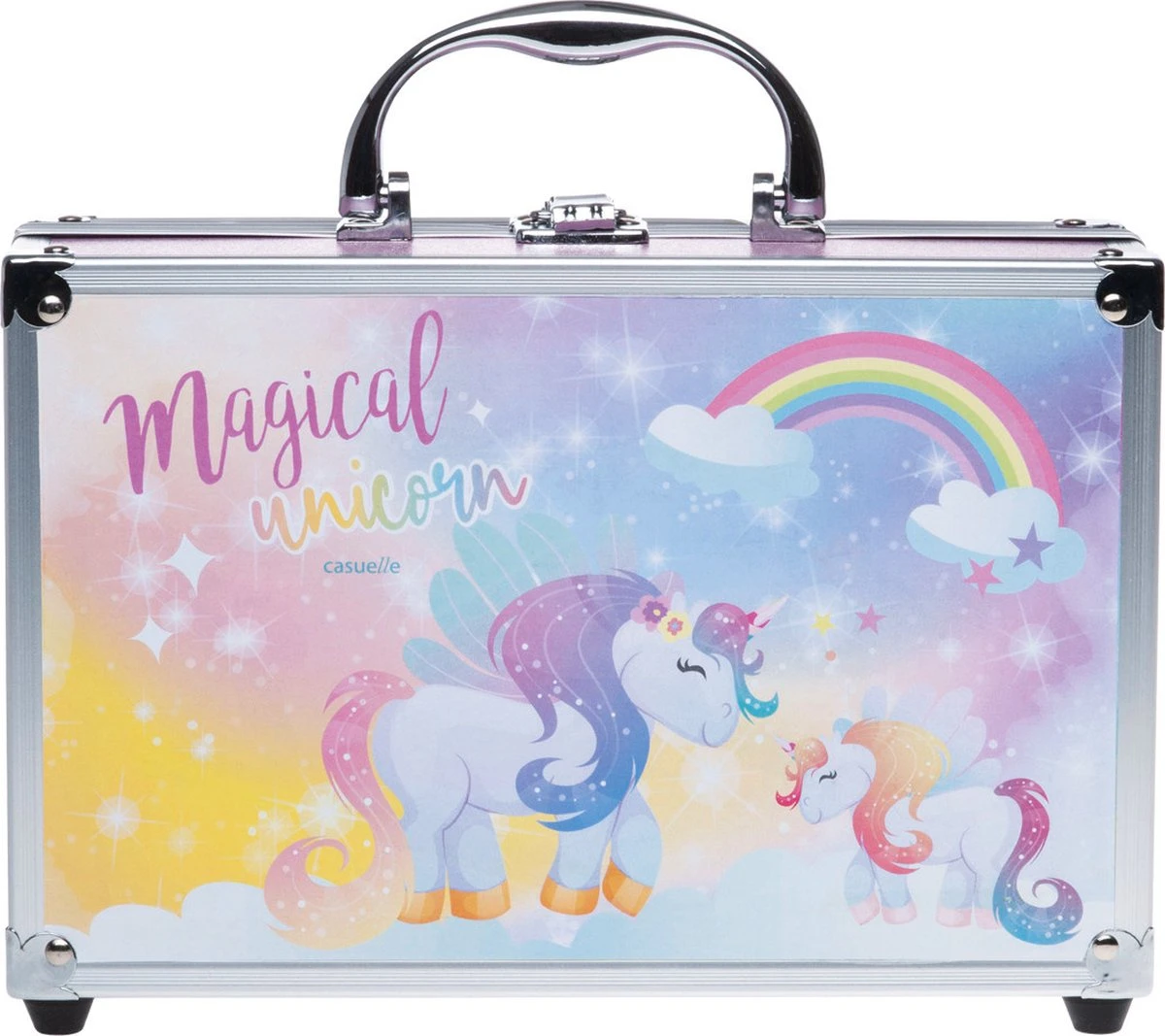 Unicorn Make-up Koffer 42 Delig - Make Up Koffer Met Inhoud - Make Up Koffer Meisjes - Make Up Koffer Kinderen 4 Unicorn Make-up Koffer 42 Delig - Make Up Koffer Met Inhoud - Make Up Koffer Meisjes - Make Up Koffer Kinderen - Afbeelding 2
