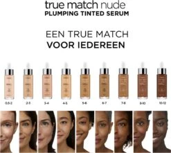 L'Oréal Paris True Match Tinted Serum FOundation - 7-8 Tan Deep - 30ml 15 L'Oréal Paris True Match Tinted Serum FOundation - 7-8 Tan Deep - 30ml -Poeder - Foundation Winkel 1200x1076
