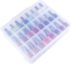 Nagellak Organizer - Koffer Met Vakverdeling - Ruimte Voor 48 Verschillende Nagellakpotjes - 35 X 30 Cm - Kunststof - Naaigarenopbergkoffer 14 Nagellak Organizer - Koffer Met Vakverdeling - Ruimte Voor 48 Verschillende Nagellakpotjes - 35 X 30 Cm - Kunststof - Naaigarenopbergkoffer -Poeder - Foundation Winkel 1200x1089 2
