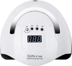 Victoria Nails Pro - 180W/57 LEDs - 2 In 1 UV/LED Lamp -SUN X7 MAX-Manicure/Pedicure Handen En Voeten - Gellak - Gelnagels - Acrylnagels - Top Coat - Matte Top Coat - Led Nagellamp - Uv Nagellamp - Nagels - Nagellak Droger - Tafellamp - Nageldroger -Poeder - Foundation Winkel 1200x1108 3