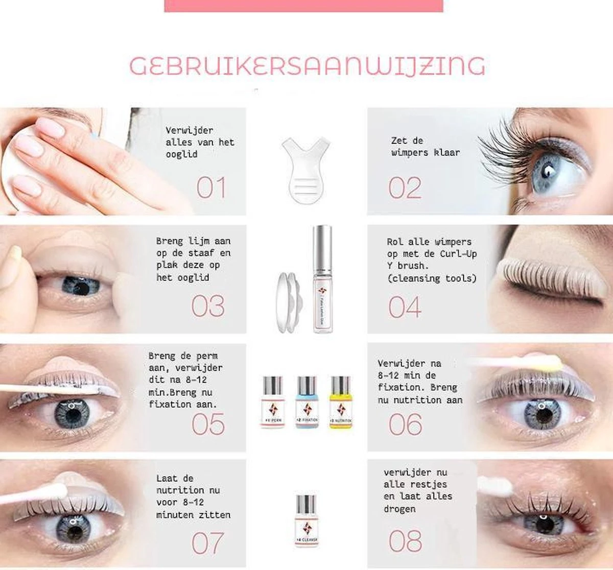 Merkloos Upgraded Wimper Lifting Set - Lash Lift Kit- Lashlift - Extra Uitgebreide Editie - 45 Delig 7 Merkloos Upgraded Wimper Lifting Set - Lash Lift Kit- Lashlift - Extra Uitgebreide Editie - 45 Delig - Afbeelding 5