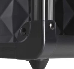 Make-upkoffer, Kapperskoffer, Cosmeticakoffer, Lege Nagelkoffer, Multikoffer, Afsluitbaar Voor Nageldesign/massageolie/fotoapparatuur, 34,7 X 22,2 X 25 Cm , Volledig Zwart HM-YAHEE-411233 -Poeder - Foundation Winkel 1200x1126 4