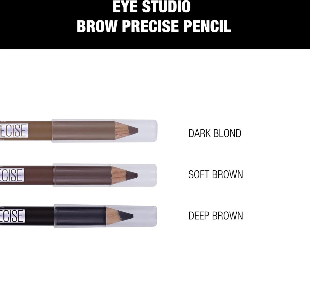 Maybelline Master Shape Brow Pencil - Deep Brown - Donkerbruin - Wenkbrauwpotlood 7 Maybelline Master Shape Brow Pencil - Deep Brown - Donkerbruin - Wenkbrauwpotlood - Afbeelding 5
