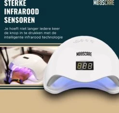 MOOSCARE 48 Watt LED Lamp Voor Gellak Nagels - UV Lamp Gelnagels - Nail Art Nagellamp - Gel Nagellak Nageldroger 13 MOOSCARE 48 Watt LED Lamp Voor Gellak Nagels - UV Lamp Gelnagels - Nail Art Nagellamp - Gel Nagellak Nageldroger -Poeder - Foundation Winkel 1200x1134 1