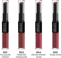 L’Oréal Paris Lippenstift Infaillible 24H - 801 Toujours Toffee 5 Ml -Poeder - Foundation Winkel 1200x1147