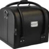 Praktische Handkoffer - Mat Zwart - Make-up, Nagel, Visagie Beautycase - Lichtgewicht - Met Draagriem