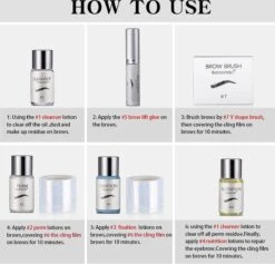 Brow Lift-Lamination – Nieuwe Behandeling Voor Mooier, Voller En Sprekende Wenkbrauwen. Krachtige Maar Natuurlijke Uitstraling. Meerdere Behandelingen. -Poeder - Foundation Winkel 1200x1149 2