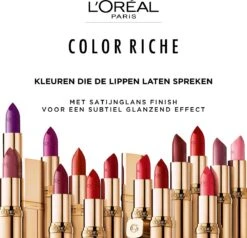 L’Oréal Paris Lippenstift Color Riche Satin - 111 Oui Roze -Poeder - Foundation Winkel 1200x1158 18