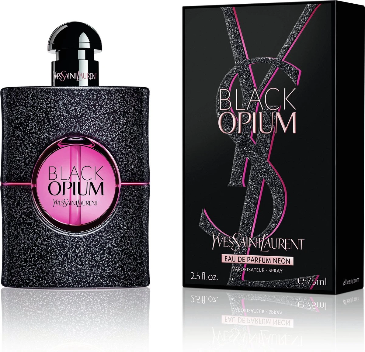 Yves Saint Laurent Black Opium Neon 75 Ml - Eau De Parfum - Damesparfum 4 Yves Saint Laurent Black Opium Neon 75 Ml - Eau De Parfum - Damesparfum - Afbeelding 2