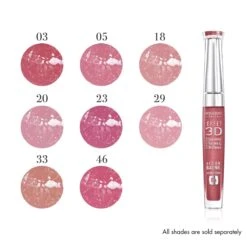 Bourjois Gloss Effet 3D Effect Lipgloss - 03 Brun Rose Academic -Poeder - Foundation Winkel 1200x1164 18