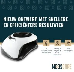 MOOSCARE 120 Watt LED Lamp Voor Gellak Nagels - UV Lamp Gelnagels - Nail Art Nagellamp - Gel Nagellak Nageldroger 14 MOOSCARE 120 Watt LED Lamp Voor Gellak Nagels - UV Lamp Gelnagels - Nail Art Nagellamp - Gel Nagellak Nageldroger -Poeder - Foundation Winkel 1200x1165 3