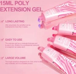 Polygel- 6 KLEUREN SET - 15 ML - Polygel Kit - Polygel Nagels - Polygel Kleuren -Poeder - Foundation Winkel 1200x1168 2